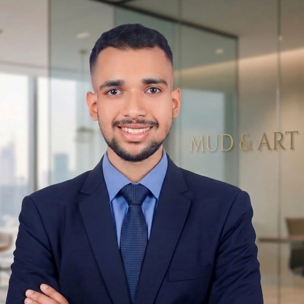 Tanmay Jadhav, Founder and CEO of Mud & Art